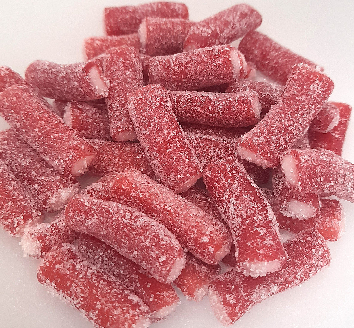 Sour Strawberry Pencil Bites
