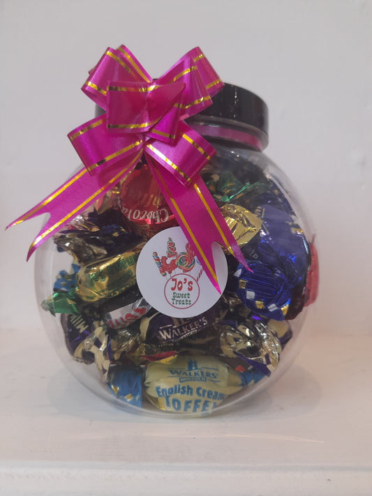 Assorted Toffee Jar