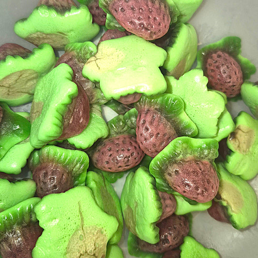 Jelly filled Strawberries